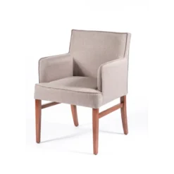 Sessio Diem 40 Fauteuil contemporain en tissu et bois><noscript><img width=