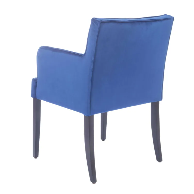 Sessio Diem Fauteuil contemporain rembourré en tissu et pieds en bois> Chaise De Salle à Manger|Chaise Salon