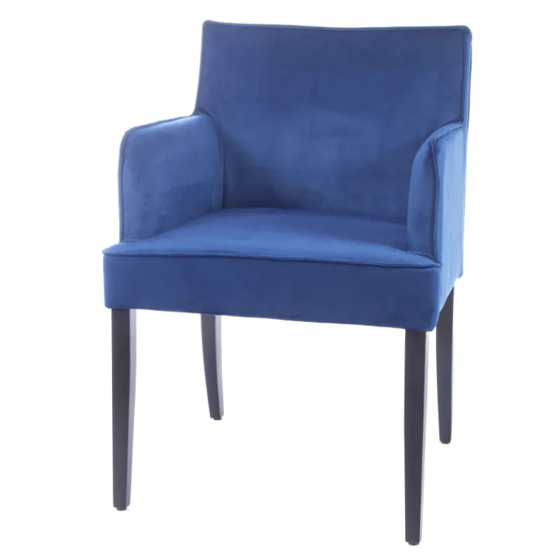 Sessio Diem Fauteuil contemporain rembourré en tissu et pieds en bois> Chaise De Salle à Manger|Chaise Salon