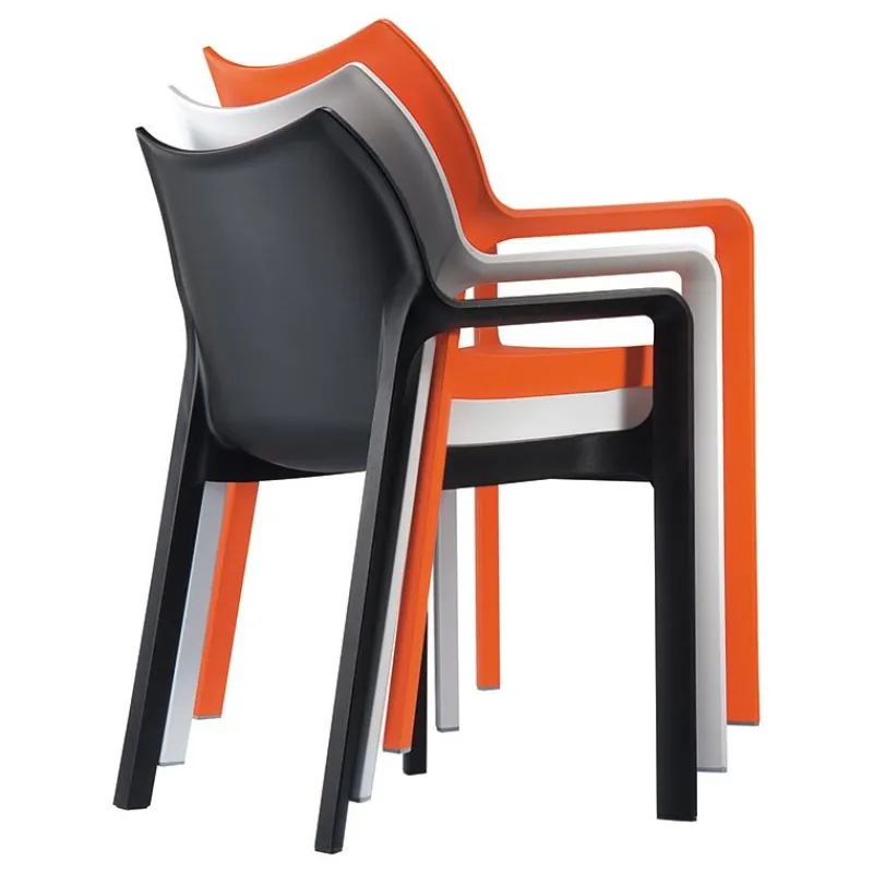 Diva Fauteuil de jardin en polypropylène> Chaise De Jardin|Fauteuil De Jardin
