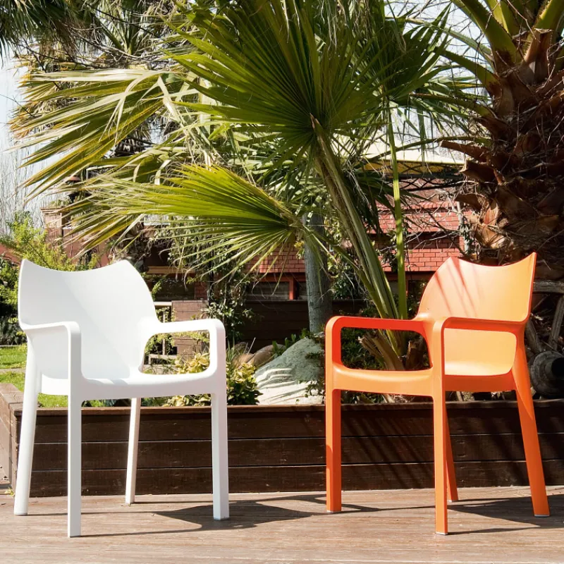 Diva Fauteuil de jardin en polypropylène> Chaise De Jardin|Fauteuil De Jardin