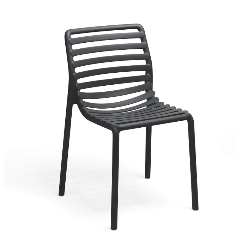 Doga bistrot Chaise de jardin design empilable sans accoudoirs de fabrication italienne> Chaise De Jardin