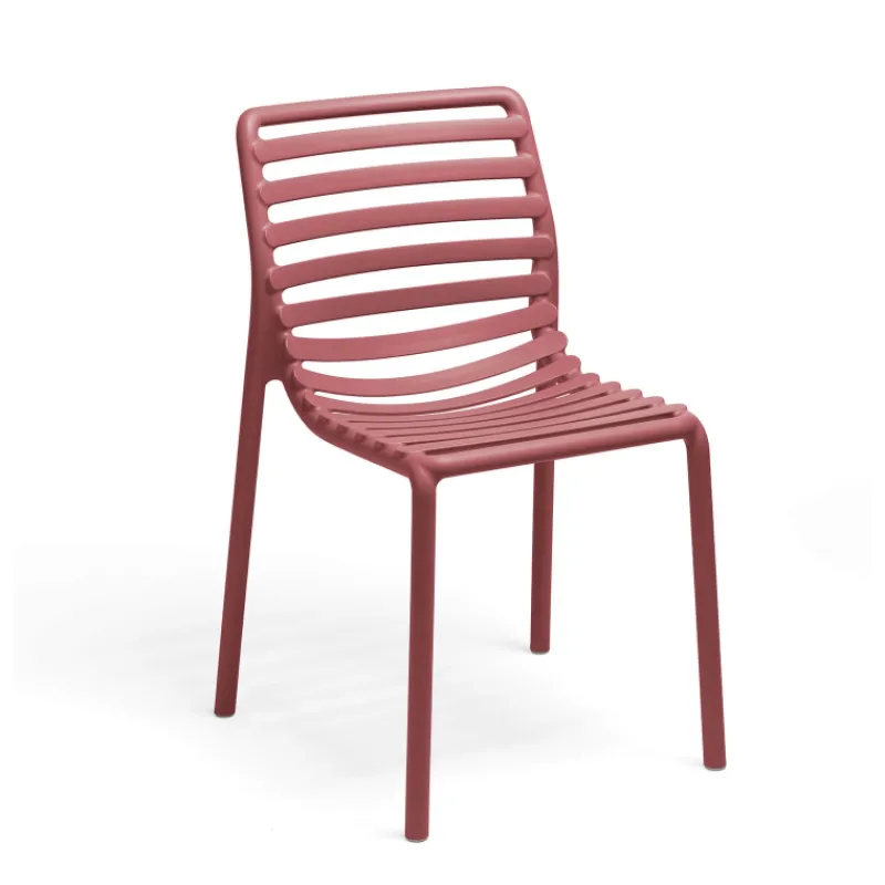 Doga bistrot Chaise de jardin design empilable sans accoudoirs de fabrication italienne> Chaise De Jardin