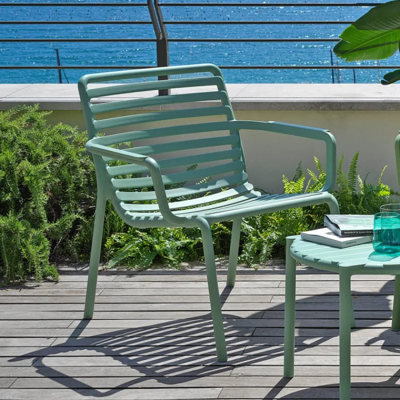 Doga Fauteuil de jardin bas relax design italien> Fauteuil De Jardin