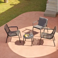 Doga Fauteuil de jardin bas relax design italien><noscript><img width=