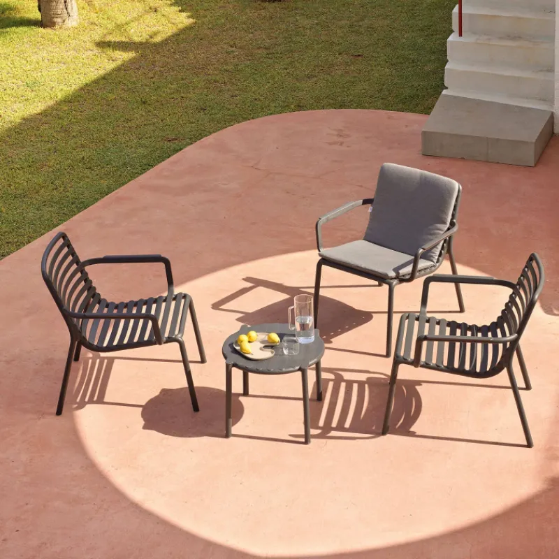Doga Fauteuil de jardin bas relax design italien> Fauteuil De Jardin