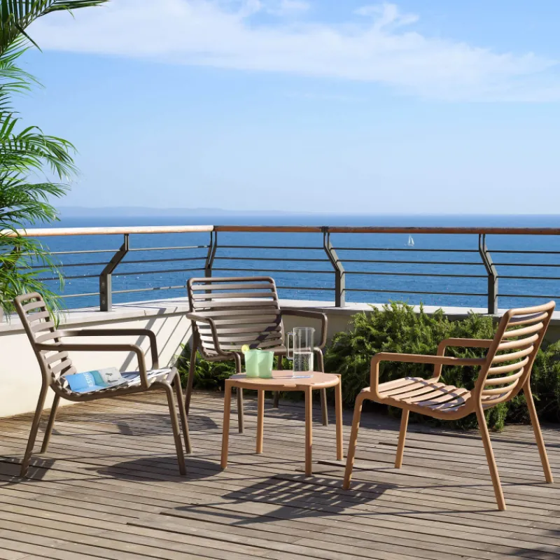 Doga Fauteuil de jardin bas relax design italien> Fauteuil De Jardin