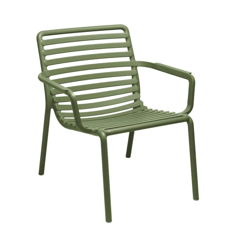 Doga Fauteuil de jardin bas relax design italien> Fauteuil De Jardin