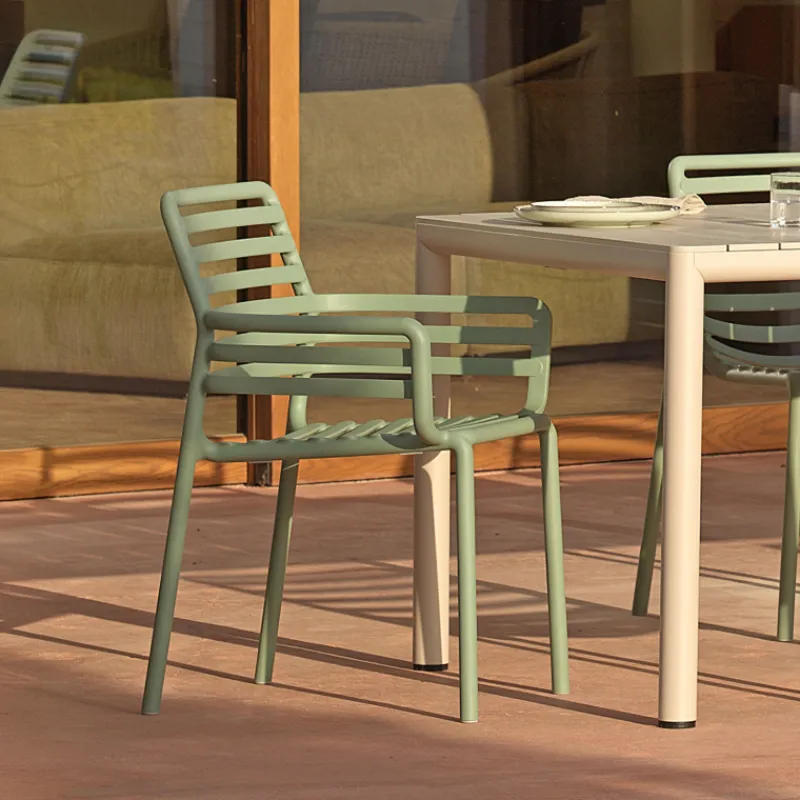 Doga Fauteuil de jardin design empilable fabriqué en Italie> Chaise De Jardin|Fauteuil De Jardin