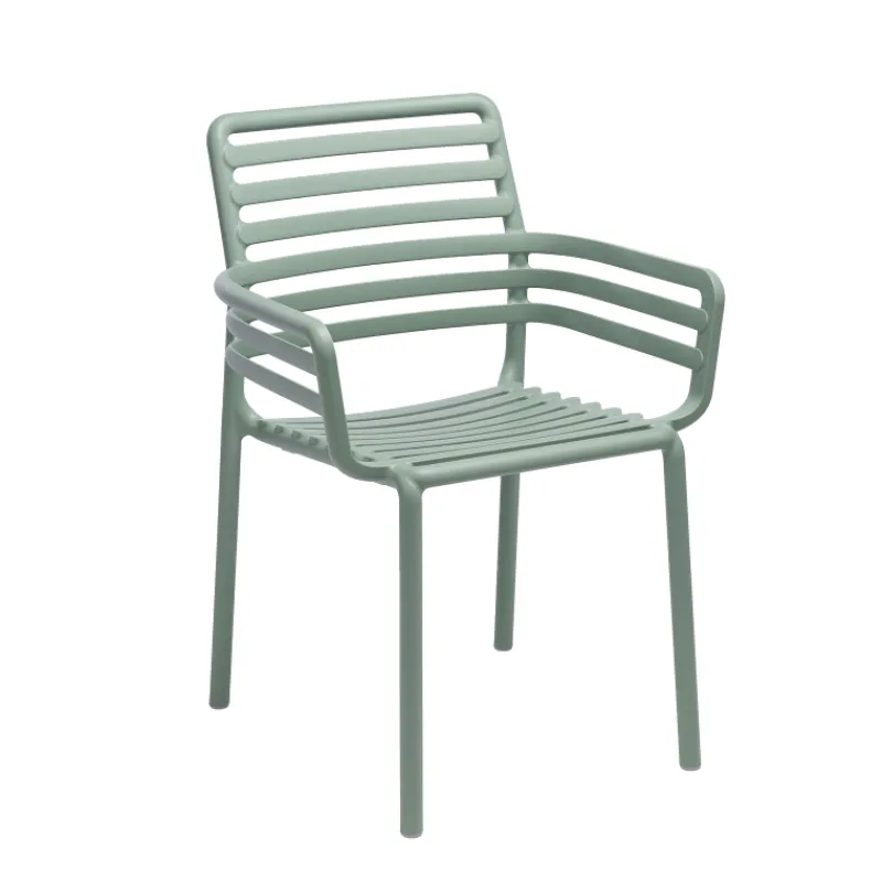 Doga Fauteuil de jardin design empilable fabriqué en Italie> Chaise De Jardin|Fauteuil De Jardin