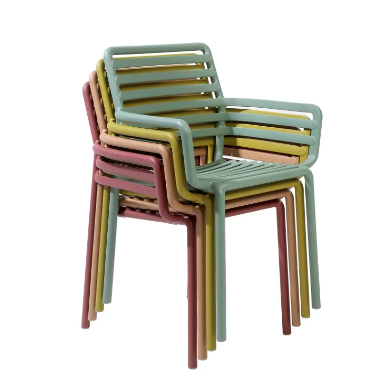 Doga Fauteuil de jardin design empilable fabriqué en Italie> Chaise De Jardin|Fauteuil De Jardin