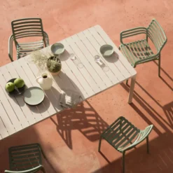 Doga Fauteuil de jardin design empilable fabriqué en Italie><noscript><img width=