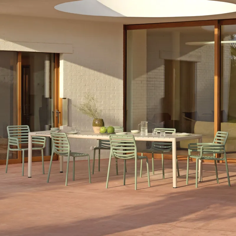Doga Fauteuil de jardin design empilable fabriqué en Italie> Chaise De Jardin|Fauteuil De Jardin