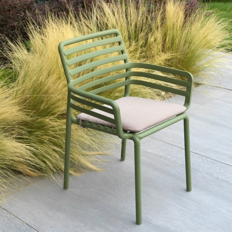 Doga Fauteuil de jardin design empilable fabriqué en Italie> Chaise De Jardin|Fauteuil De Jardin