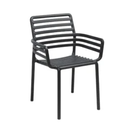 Doga Fauteuil de jardin design empilable fabriqué en Italie><noscript><img width=
