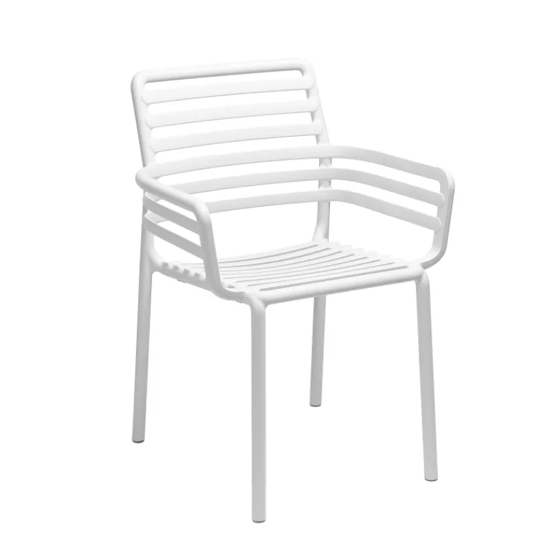 Doga Fauteuil de jardin design empilable fabriqué en Italie> Chaise De Jardin|Fauteuil De Jardin