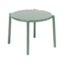 Doga Table basse de jardin ronde empilable fabriquée en Italie> Table De Jardin