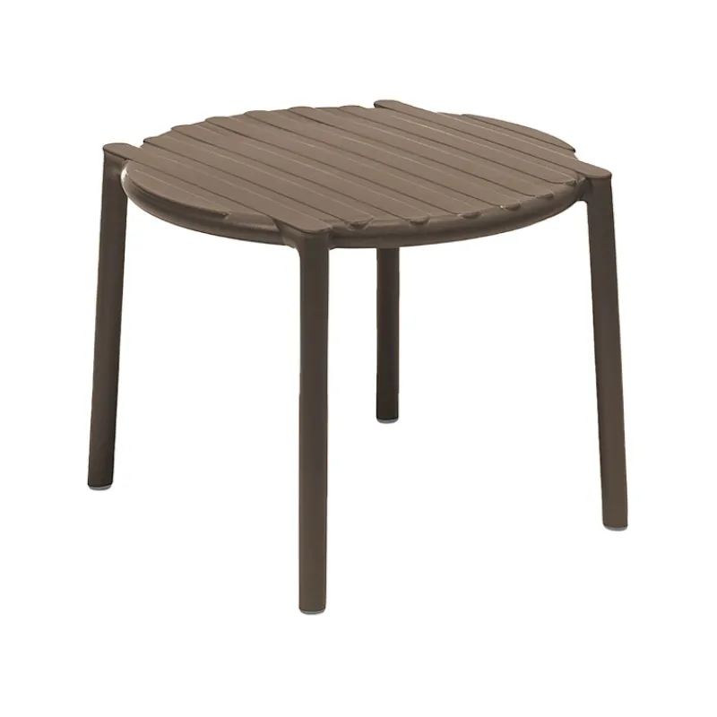 Doga Table basse de jardin ronde empilable fabriquée en Italie> Table De Jardin