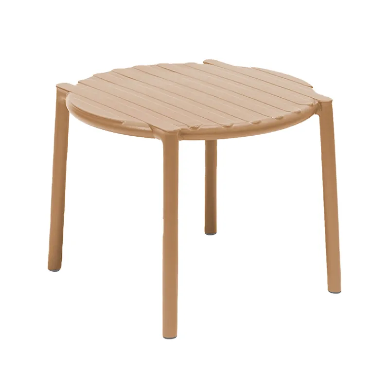 Doga Table basse de jardin ronde empilable fabriquée en Italie> Table De Jardin