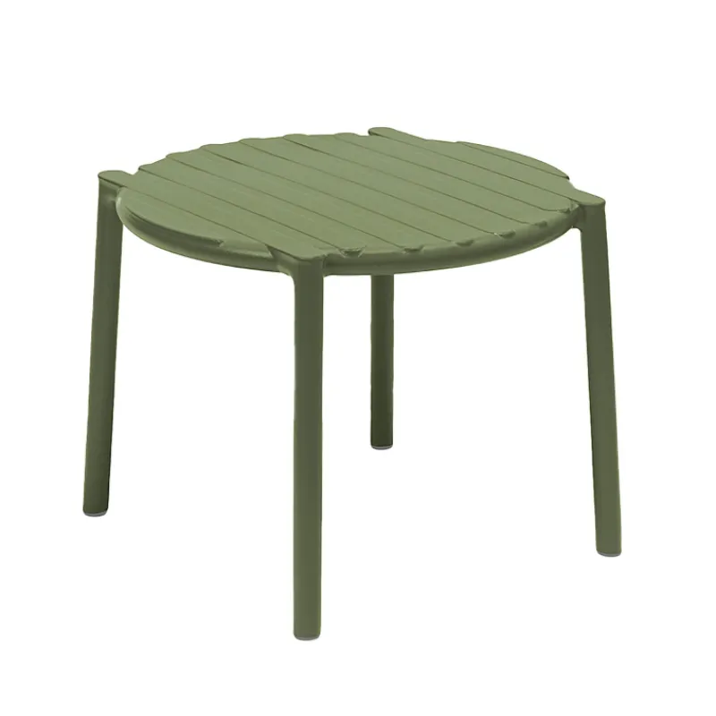 Doga Table basse de jardin ronde empilable fabriquée en Italie> Table De Jardin