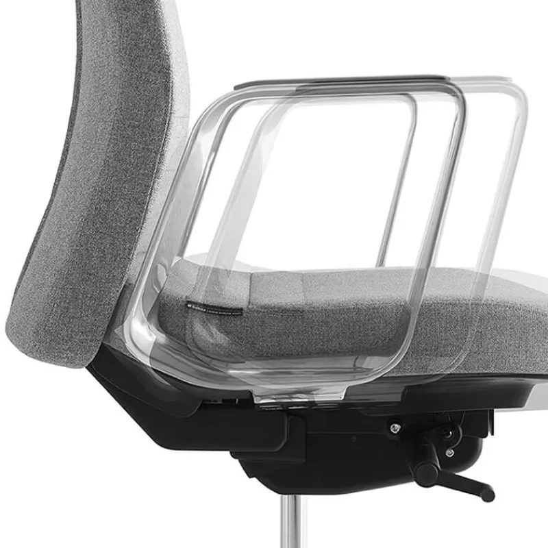 Sokoa Eden 02 Fauteuil de direction en tissu avec têtière made in France> Chaise De Bureau|Fauteuil De Bureau