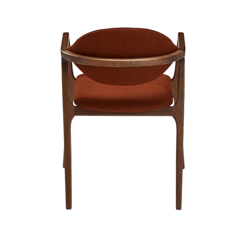 Dasras Eden Fauteuil design en bois massif et tissu> Chaise De Salle à Manger|Chaise Salon