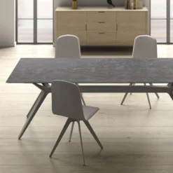 Cancio Eiffel Table à manger moderne en Dekton> Table De Salle à Manger