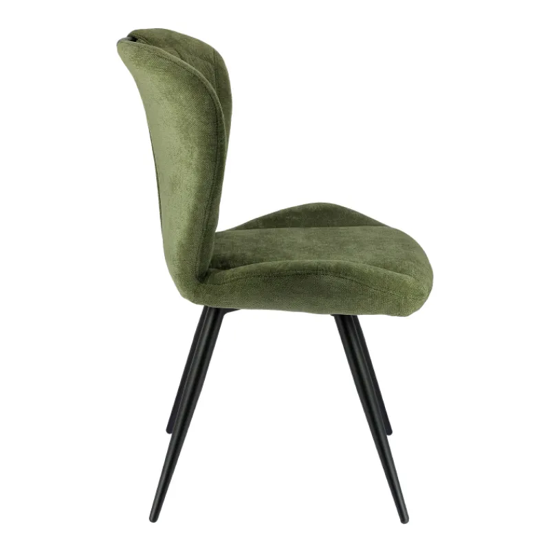 EliseChaise rembourrée pivotante en tissu avec poignée> Chaise De Salle à Manger