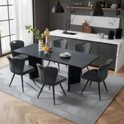 EliseChaise rembourrée pivotante en tissu avec poignée><noscript><img width=