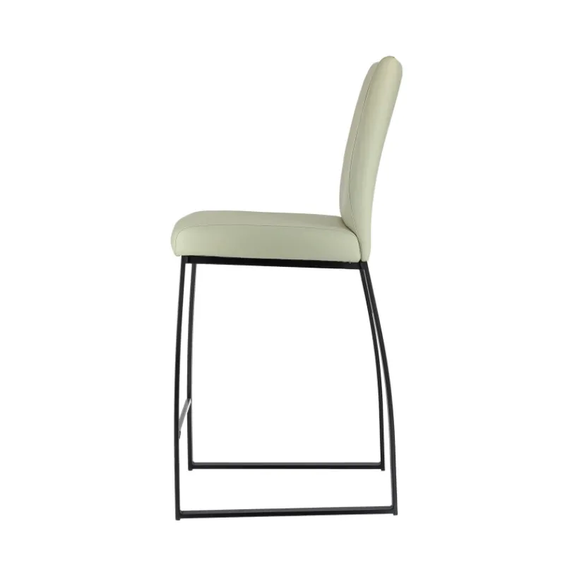 Perfecta Elite Tabouret snack rembourré en simili et métal> Tabouret Snack (assise +/- 65 Cm)|Tabouret De Bar (assise +/- 80 Cm)