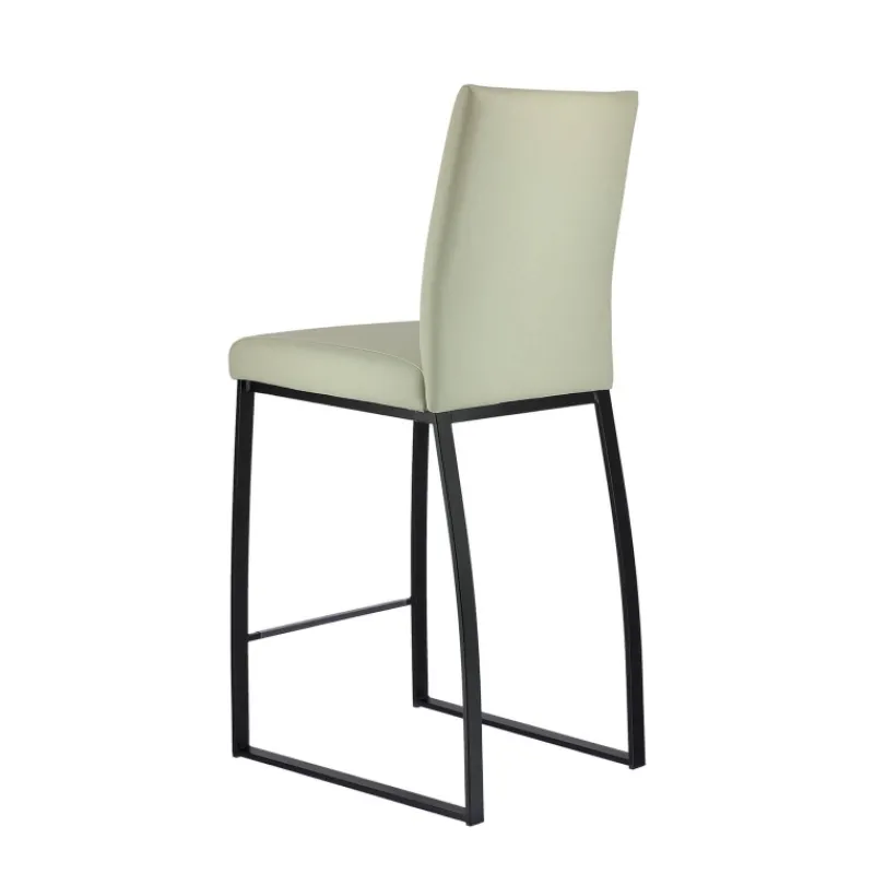 Perfecta Elite Tabouret snack rembourré en simili et métal> Tabouret Snack (assise +/- 65 Cm)|Tabouret De Bar (assise +/- 80 Cm)