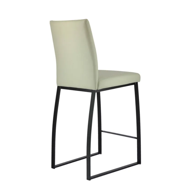 Perfecta Elite Tabouret snack rembourré en simili et métal> Tabouret Snack (assise +/- 65 Cm)|Tabouret De Bar (assise +/- 80 Cm)