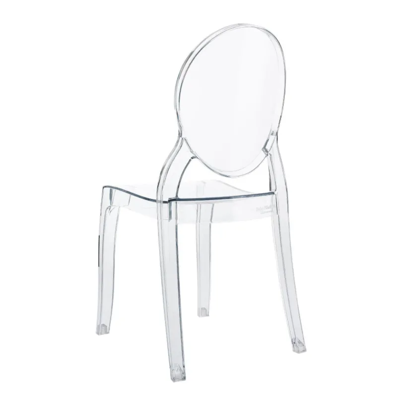 Elizabeth Chaise enfant transparente médaillon> Chaise De Salle à Manger