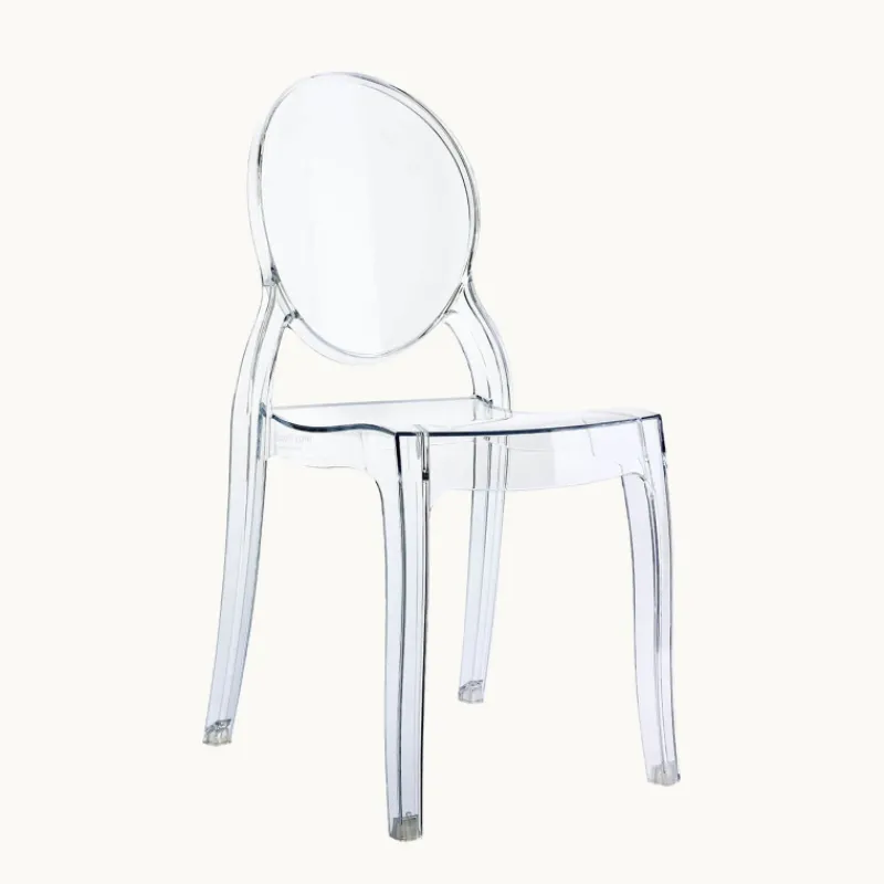 Elizabeth Chaise enfant transparente médaillon> Chaise De Salle à Manger