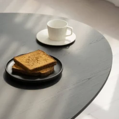 EllaTable design ovale extensible avec pied central><noscript><img width=