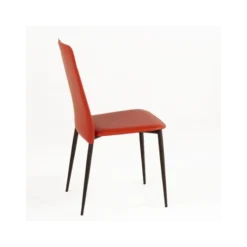 Airnova Ely A Chaise moderne en croûte de cuir> Chaise De Cuisine