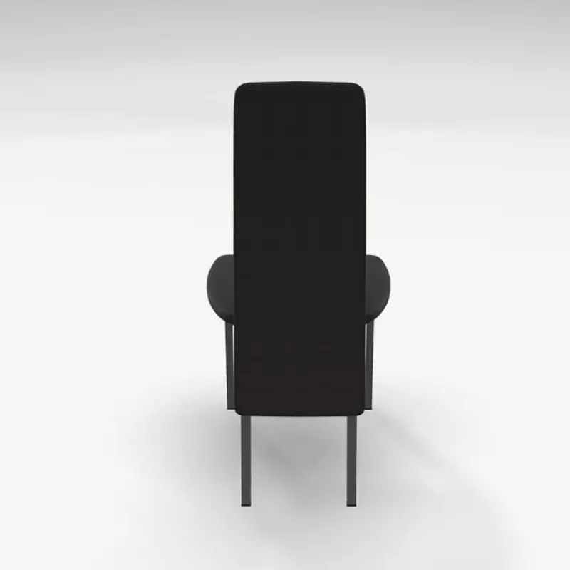 Perfecta Elyn Chaise de séjour contemporaine tissu et pieds métal> Chaise De Salle à Manger