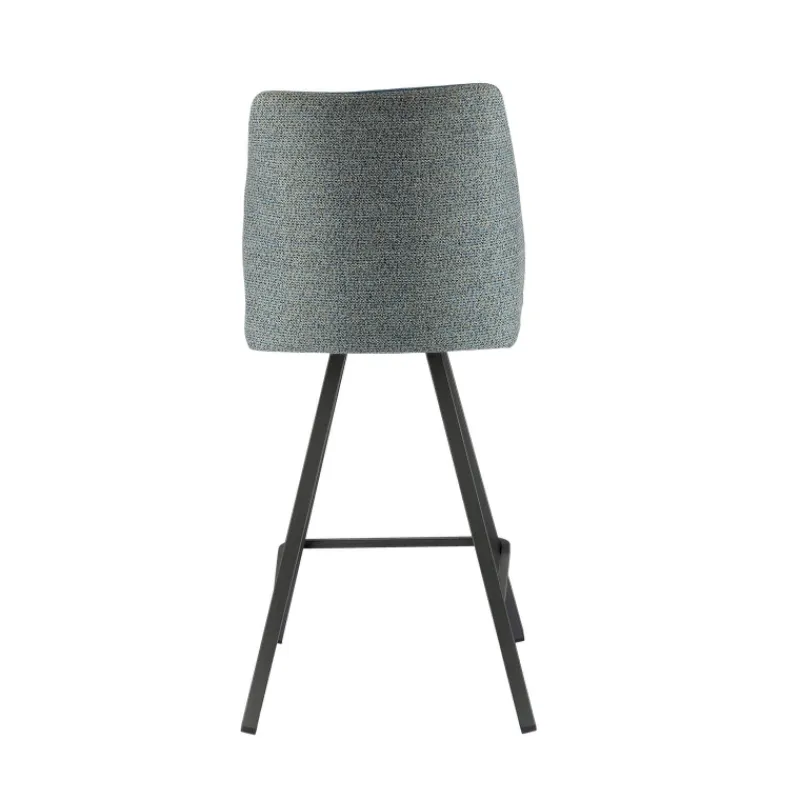 Europea Emma Tabouret snack pivotant bicolore avec pieds en métal> Tabouret Snack (assise +/- 65 Cm)|Tabouret De Bar (assise +/- 80 Cm)
