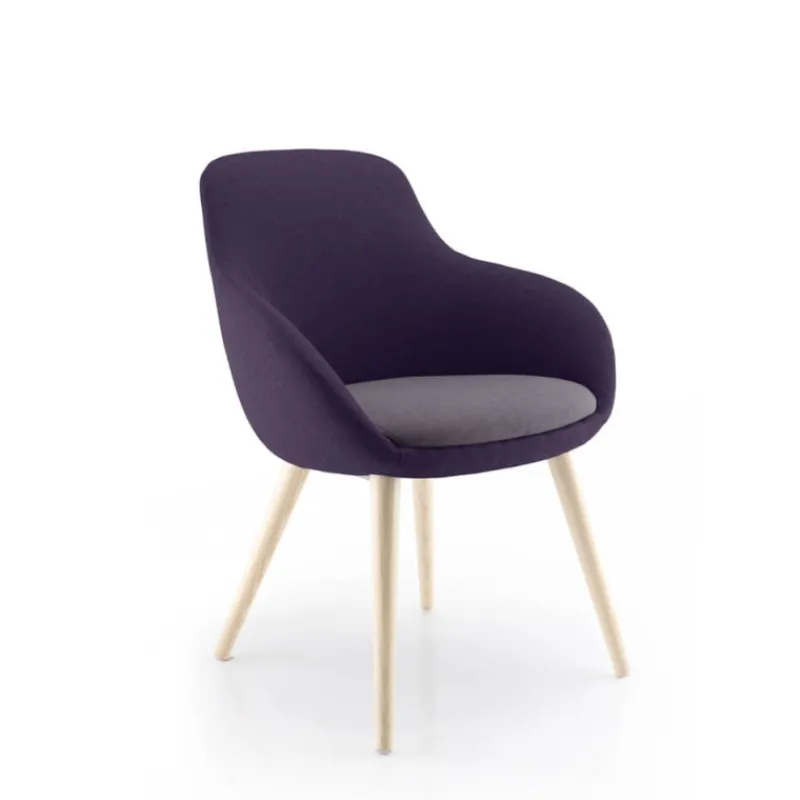 Sokoa Eneka 02 Fauteuil made in France confortable en tissu> Fauteuil De Salon