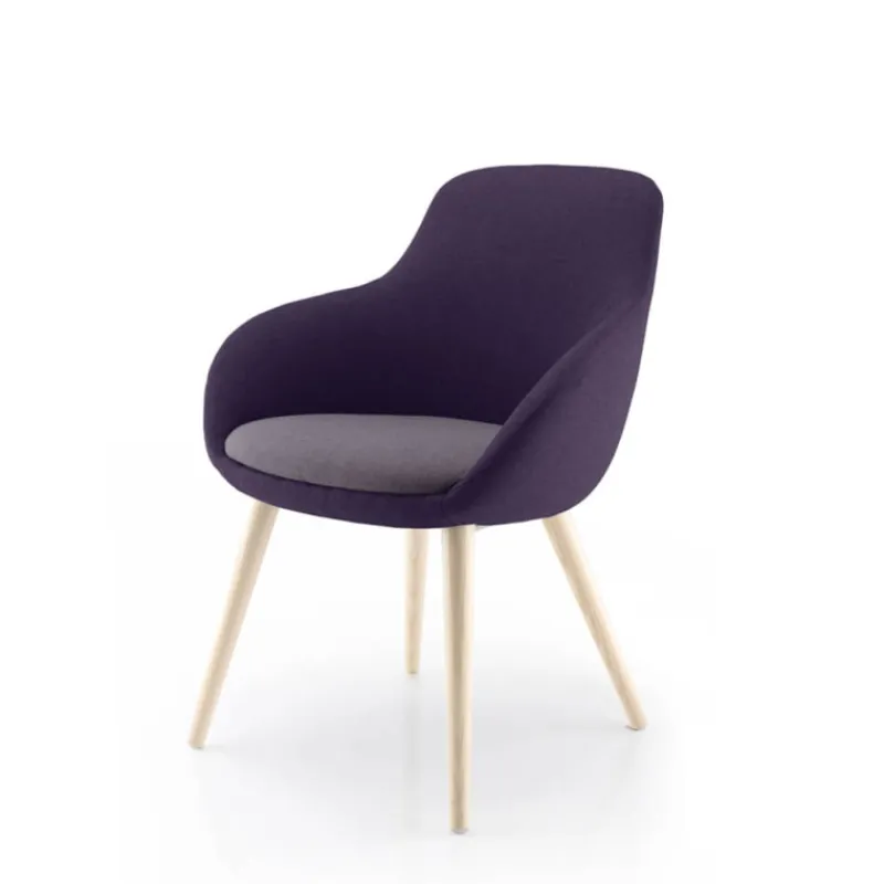 Sokoa Eneka 02 Fauteuil made in France confortable en tissu> Fauteuil De Salon
