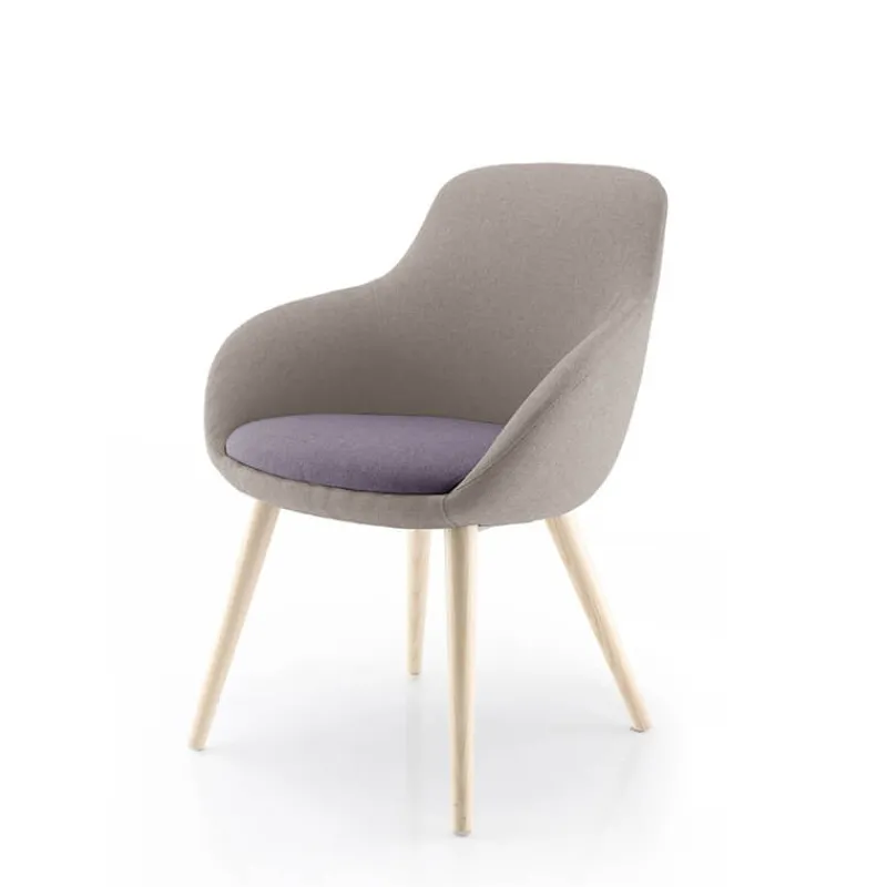 Sokoa Eneka 02 Fauteuil made in France confortable en tissu> Fauteuil De Salon