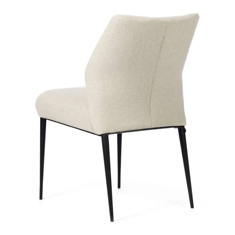 Mobitec Enora Chaise ® moderne en tissu et pieds en métal> Chaise De Salle à Manger