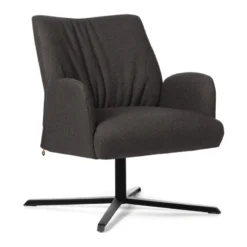 Mobitec Enora ® Fauteuil cocooning pivotant en tissu et métal> Fauteuil De Salon