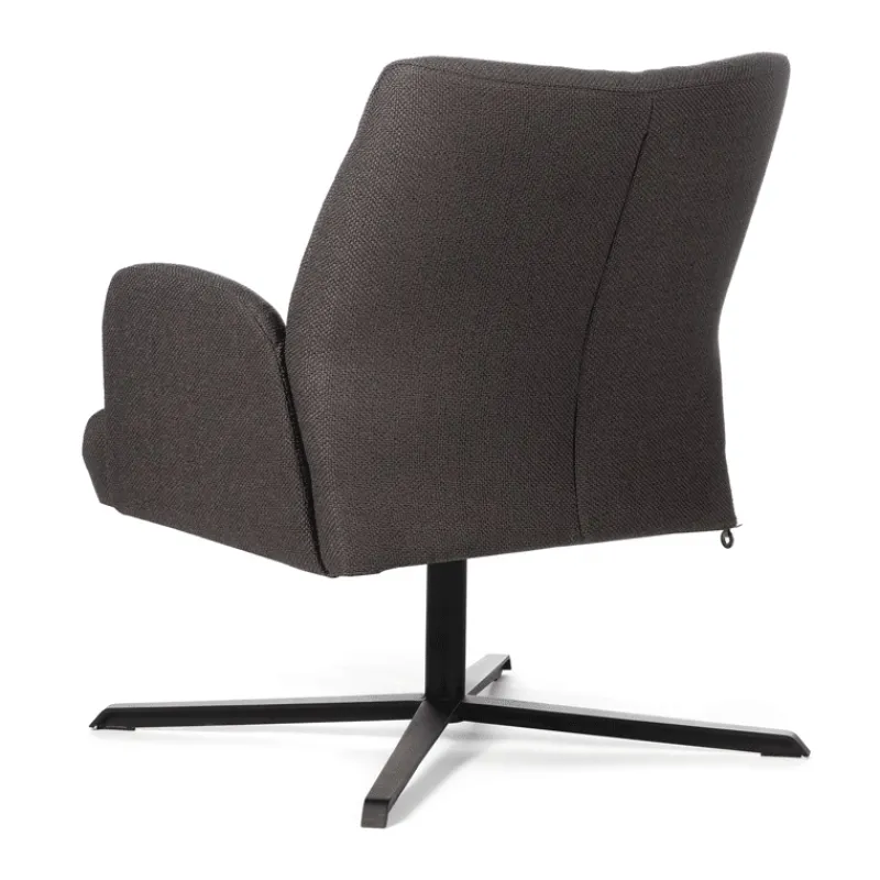 Mobitec Enora ® Fauteuil cocooning pivotant en tissu et métal> Fauteuil De Salon