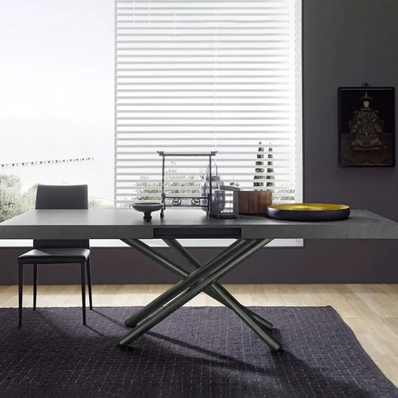 Altacom Fahrenheit Table extensible design de fabrication italienne en mélaminé> Table De Salle à Manger