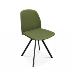 Perfecta Figaro Chaise moderne pivotante en tissu fabriquée en Belgique><noscript><img width=