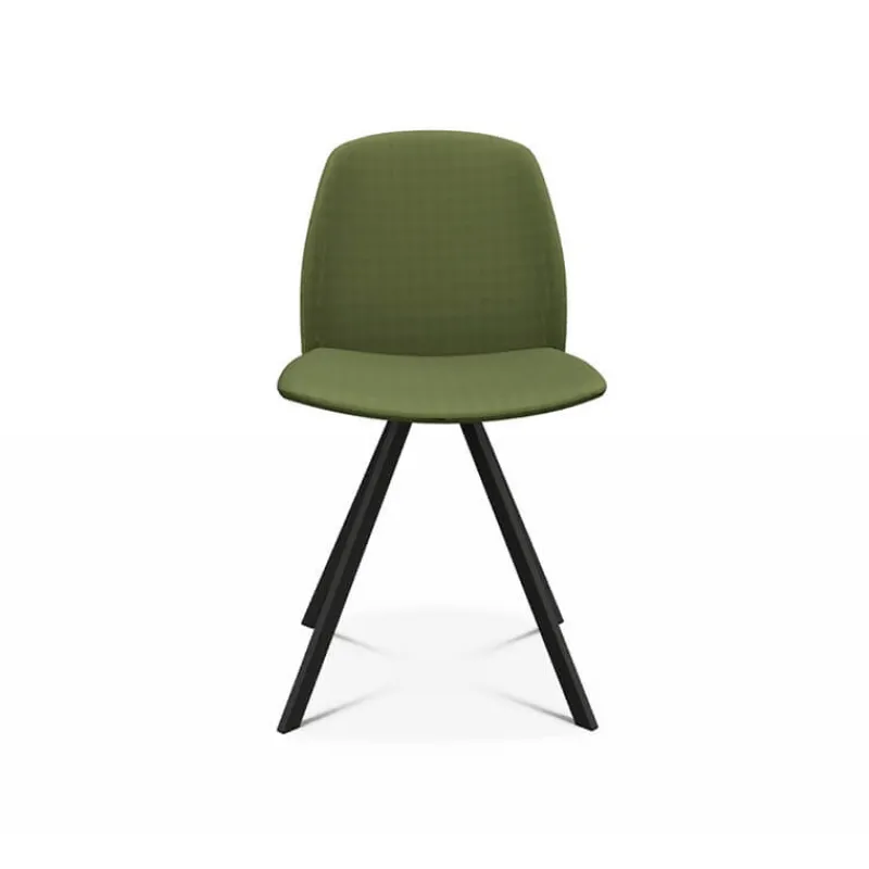 Perfecta Figaro Chaise moderne pivotante en tissu fabriquée en Belgique> Chaise De Salle à Manger|Chaise De Bureau