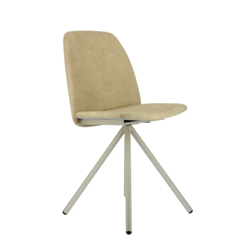 Perfecta Fiona 2 Chaise moderne en tissu et pieds métal> Chaise De Salle à Manger