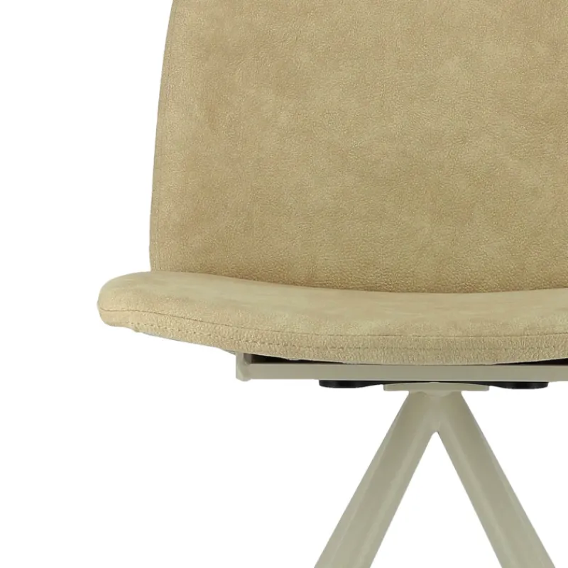 Perfecta Fiona 2 Chaise moderne en tissu et pieds métal> Chaise De Salle à Manger