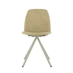 Perfecta Fiona 2 Chaise moderne en tissu et pieds métal><noscript><img width=